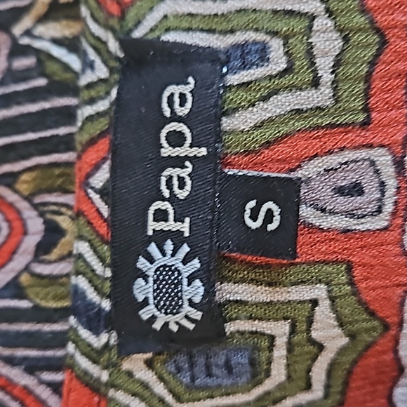 Papa Sleeveless Linnen Boho Ladies Top - Picture 6 of 6